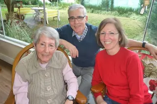 Dona Josephine com filhos