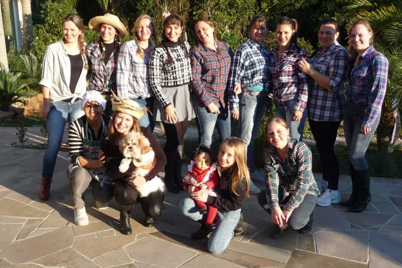 Festa junina no serraville