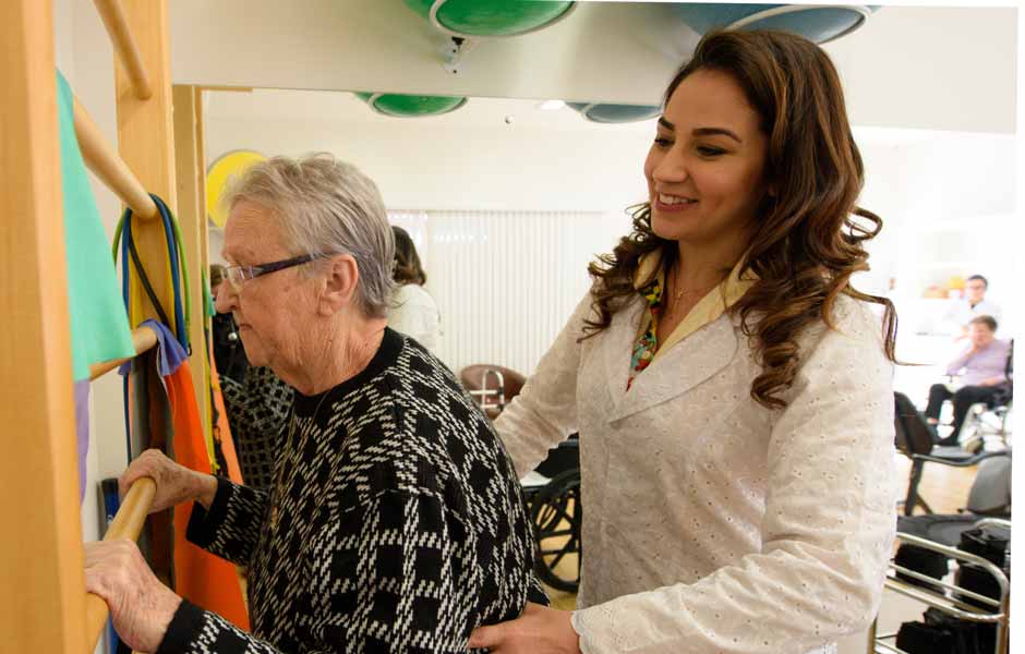 Fisioterapia de reabilitação geriátrica